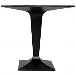 Noir Furniture Anoil Bistro Table, Black Metal
