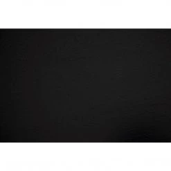 Noir Furniture Noir Portobello Dining Table, Hand Rubbed Black With Light Brown Trim