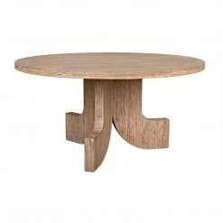 Noir Furniture Noir Siddhartha Dining Table, Distressed Mindi