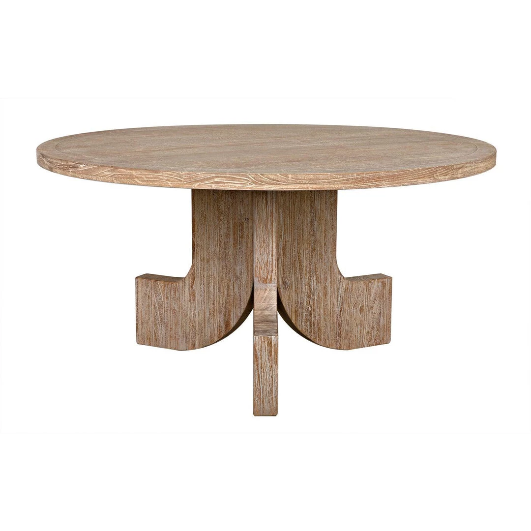 Noir Furniture Noir Siddhartha Dining Table, Distressed Mindi