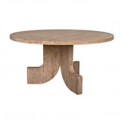 Noir Furniture Noir Siddhartha Dining Table, Distressed Mindi