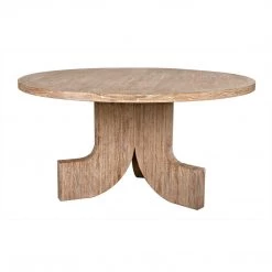 Noir Furniture Noir Siddhartha Dining Table, Distressed Mindi