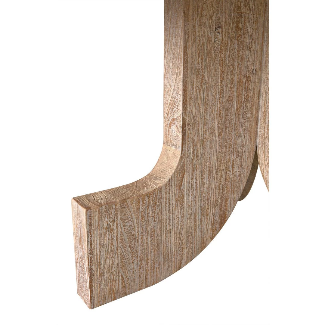 Noir Furniture Noir Siddhartha Dining Table, Distressed Mindi