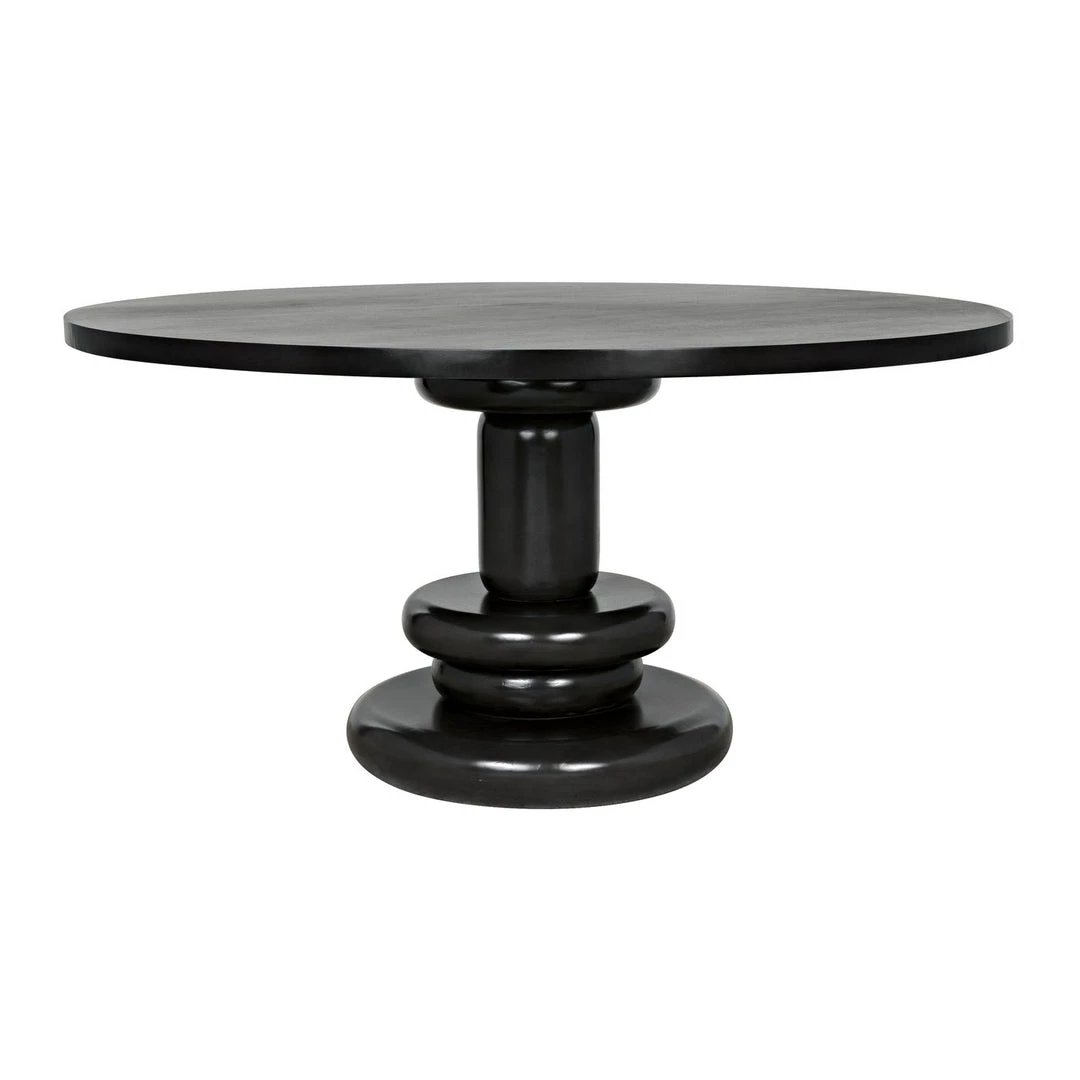 Noir Furniture Noir Nova Dining Table, Pale Dining Tables