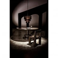 Noir Furniture Noir Nova Dining Table, Pale Dining Tables