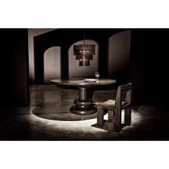 Noir Furniture Noir Nova Dining Table, Pale Dining Tables