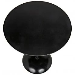 Accent Tables Noir Furniture Felix Side Table, Black Metal