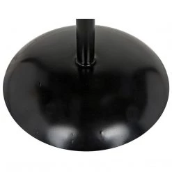 Accent Tables Noir Furniture Felix Side Table, Black Metal