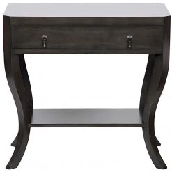 Noir Furniture Weldon Side Table, Pale Accent Tables