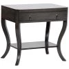 Noir Furniture Weldon Side Table, Pale Accent Tables