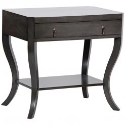 Noir Furniture Weldon Side Table, Pale Accent Tables