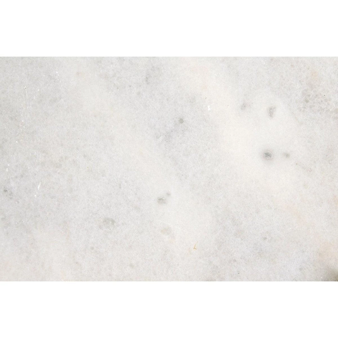 Noir Furniture Edith Adjustable Side Table, Small, Antique Brass, Metal And Quartz