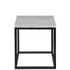 Accent Tables Noir Furniture Manning Side Table, Black Metal, Small