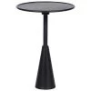Accent Tables Noir Furniture Hiro Side Table, Black Metal