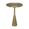 Accent Tables Noir Furniture Hiro Side Table, Antique Brass