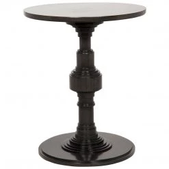 Accent Tables Noir Furniture Apollo Side Table, Pale
