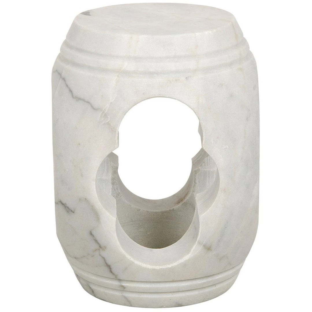 Accent Tables Noir Furniture Legend Side Table/Stool, Quartz