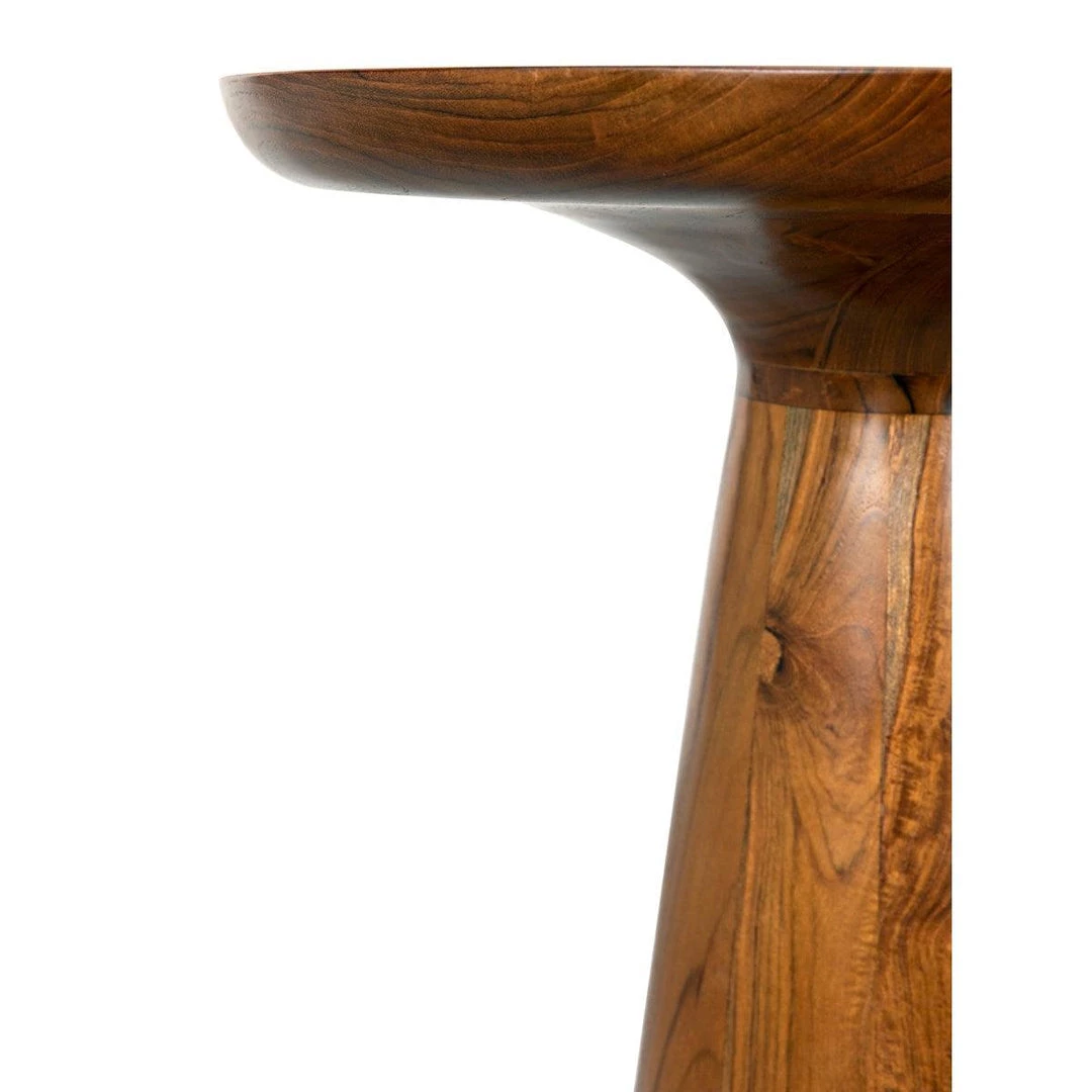 Accent Tables Noir Furniture Sean Side Table, Bali Teak