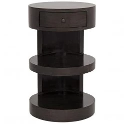 Noir Furniture Ryoko Side Table, Pale Accent Tables