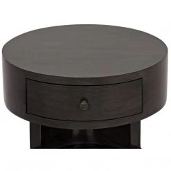 Noir Furniture Ryoko Side Table, Pale Accent Tables