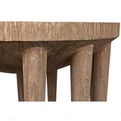 Noir Furniture Noir Namaste Side Table, Distressed Mindi Accent Tables