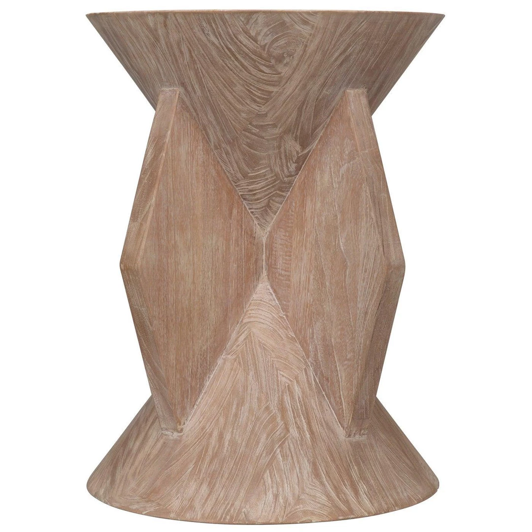 Noir Furniture Accent Tables Noir Neil Side Table, Distressed Mindi