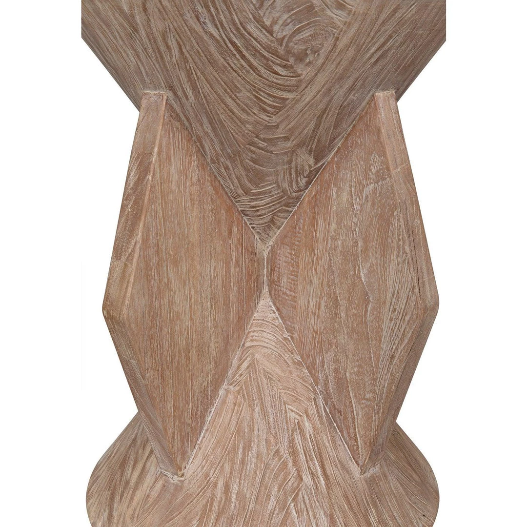 Noir Furniture Accent Tables Noir Neil Side Table, Distressed Mindi