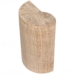 Noir Furniture Noir Half And Half Side Table, Distressed Mindi Accent Tables