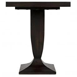 Noir Furniture Noir Paloma Side Tabe, Ebony Walnut