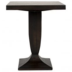 Noir Furniture Noir Paloma Side Tabe, Ebony Walnut