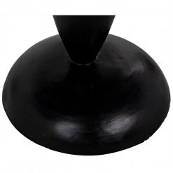 Noir Furniture Noir Adonis Side Table, Hand Rubbed Black