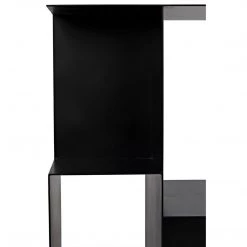 Noir Furniture Noir Memento Side Table, Black Steel Accent Tables