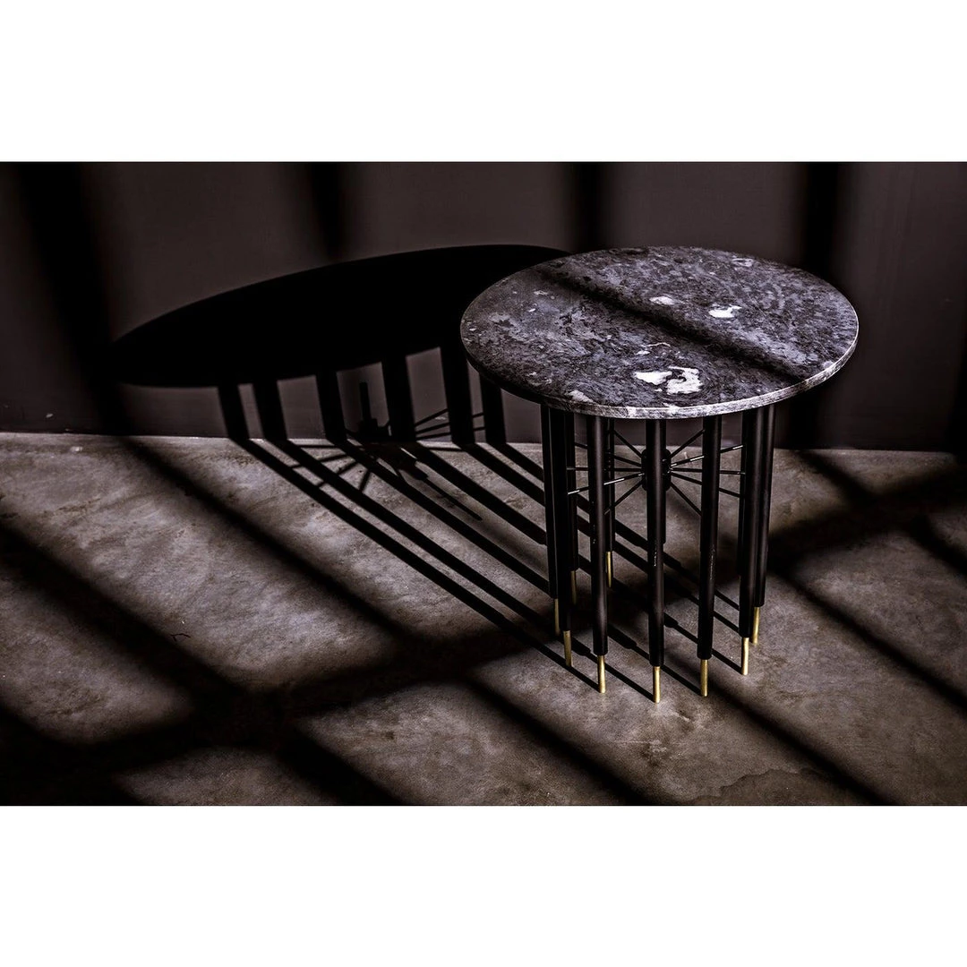 Noir Furniture Accent Tables Noir Barcini Side Table