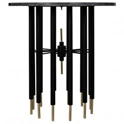 Noir Furniture Accent Tables Noir Barcini Side Table