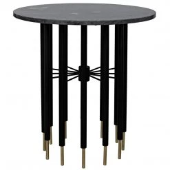 Noir Furniture Accent Tables Noir Barcini Side Table