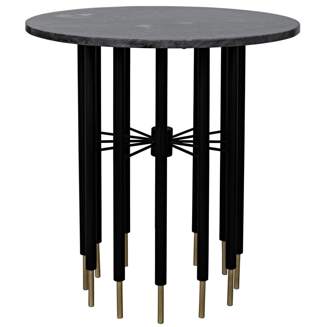 Noir Furniture Accent Tables Noir Barcini Side Table