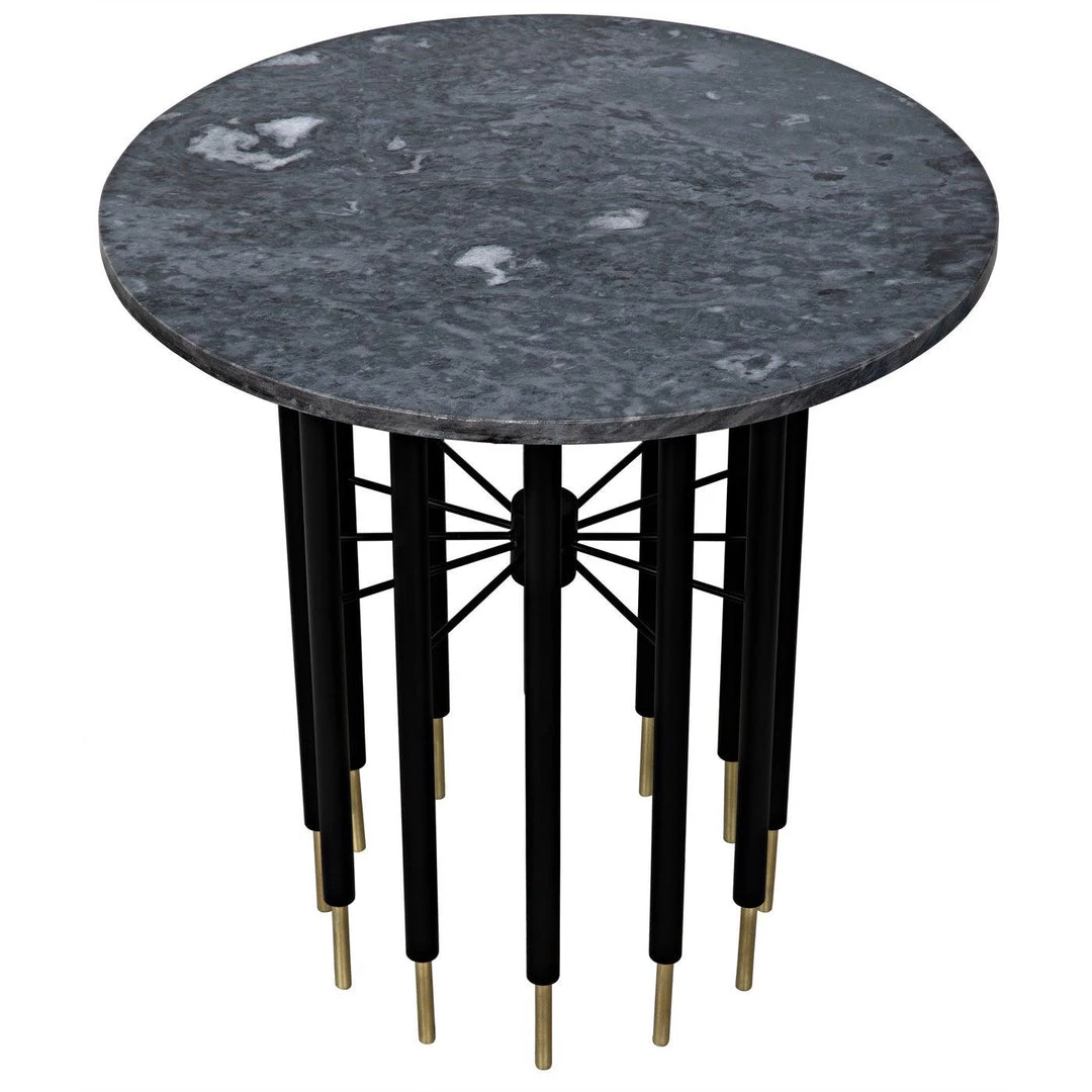 Noir Furniture Accent Tables Noir Barcini Side Table