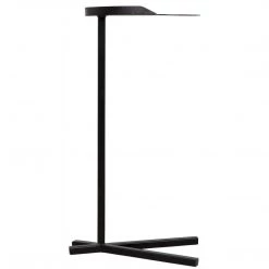 Noir Furniture Accent Tables Noir Golem Side Table, Black Steel