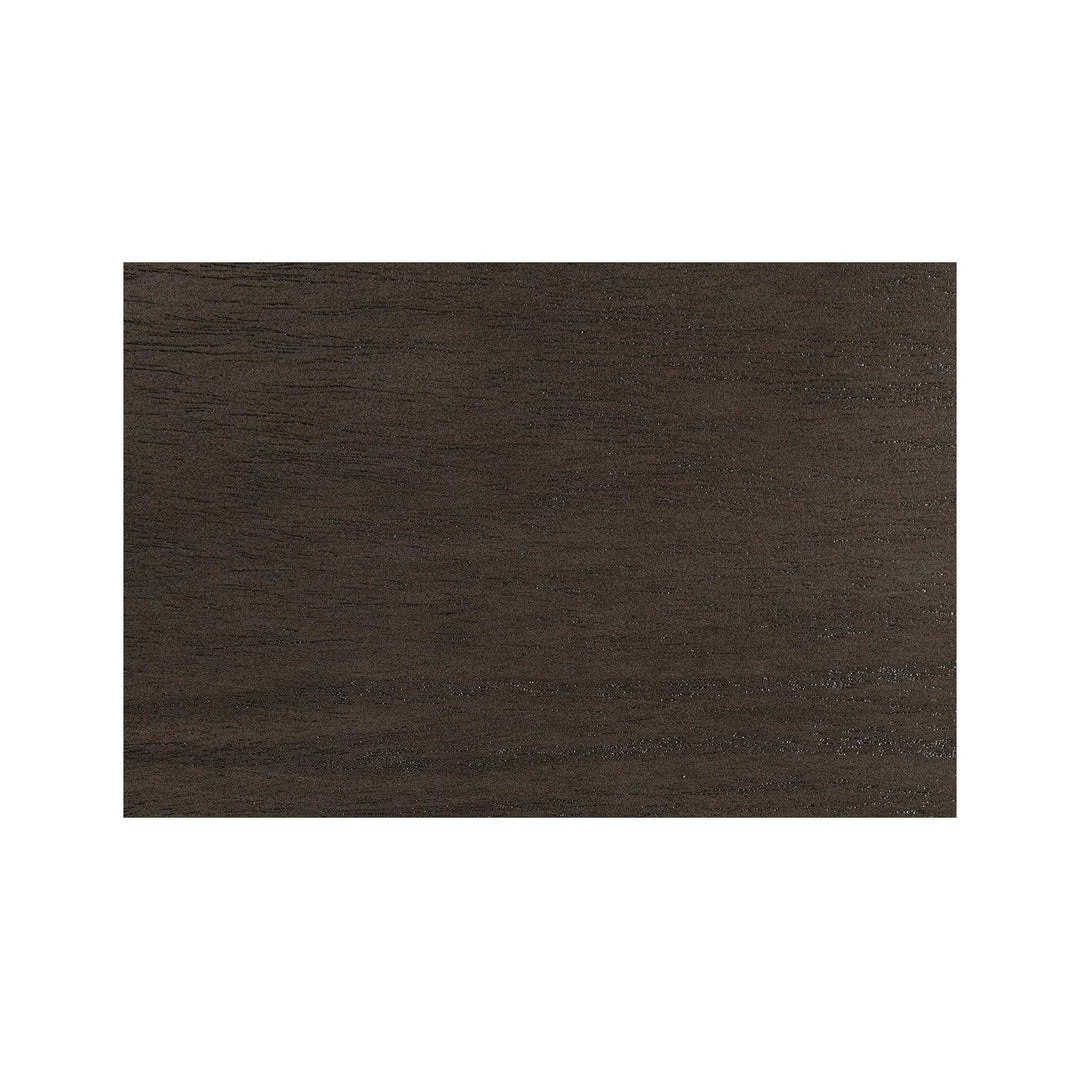 Noir Furniture Noir Fluted Side Table, Pale With Light Brown Trim