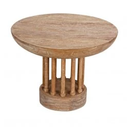 Noir Furniture Noir Corinth Side Table, Distressed Mindi