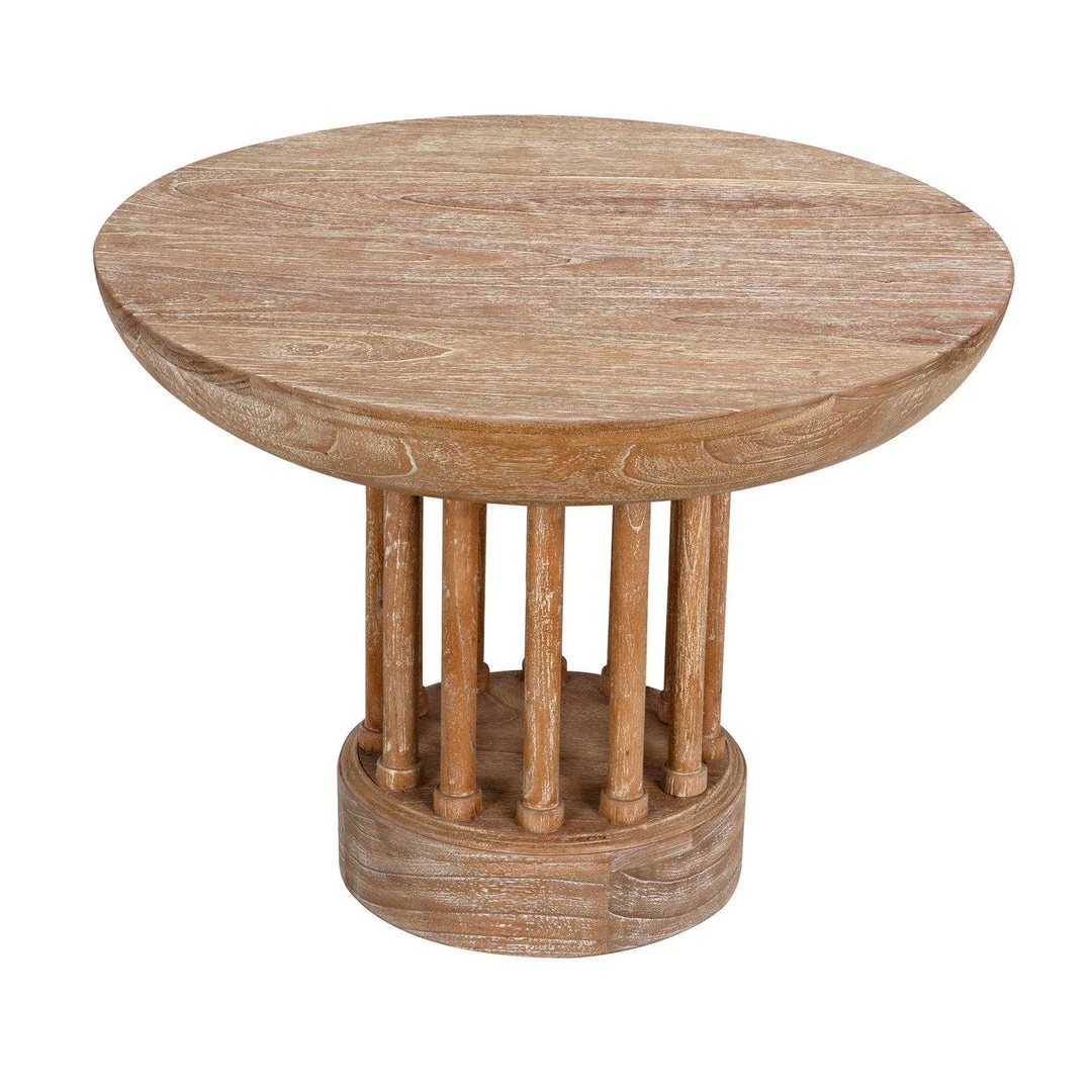 Noir Furniture Noir Corinth Side Table, Distressed Mindi