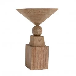 Noir Furniture Accent Tables Noir Balestra Side Table, Distressed Mindi