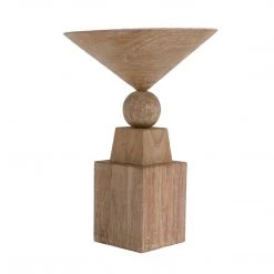 Noir Furniture Accent Tables Noir Balestra Side Table, Distressed Mindi