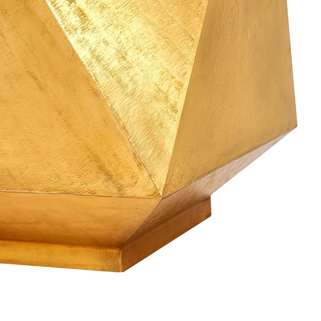 Bungalow 5 - Hedron Side Table - Brass