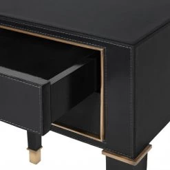 Bungalow 5 - Hunter 2-drawer Side Table, Black