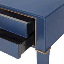 Bungalow 5 - Hunter 2-Drawer Side Table - Navy Blue