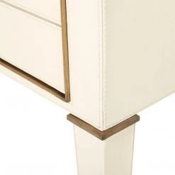 Bungalow 5 - Hunter 2-Drawer Side Table - Ivory