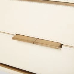 Bungalow 5 - Hunter 2-Drawer Side Table - Ivory