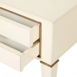 Bungalow 5 - Hunter 2-Drawer Side Table - Ivory