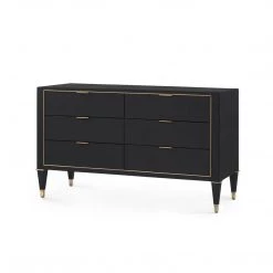 Bungalow 5 - Hunter Extra Large 6-drawer, Black